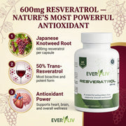 EverLiv Resveratrol 600mg - EverLiv LLC
